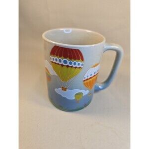 Otagiri Hot Air Balloons In The Clouds Coffee Mug Japan 092454